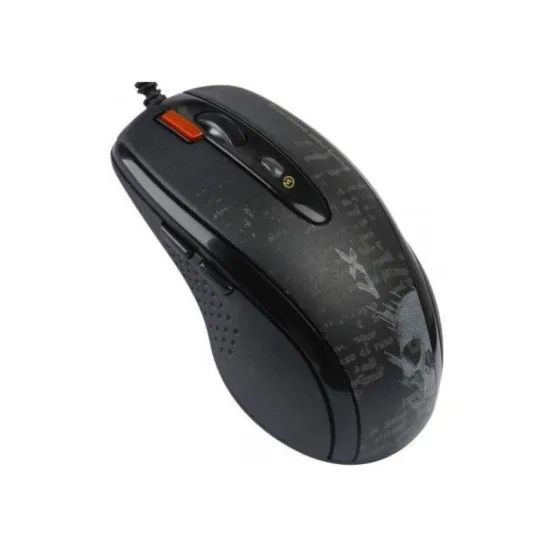 F5 V-Track Gaming USB crni miš