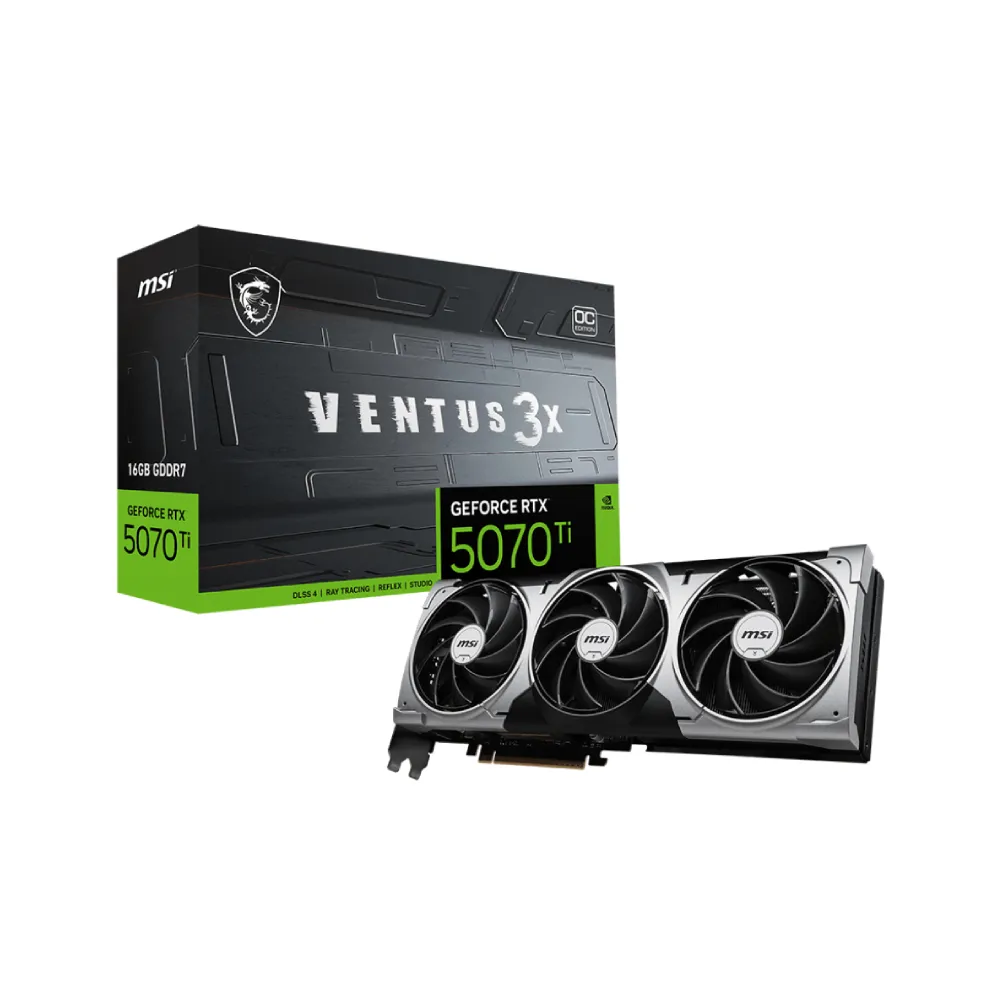 GeForce RTX 5070 Ti 16G VENTUS 3X OC