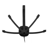 H151 Stereo Headset single jack slušalice sa mikrofonom crne