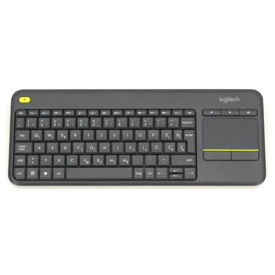 K400 Plus Wireless Touch YU crna tastatura