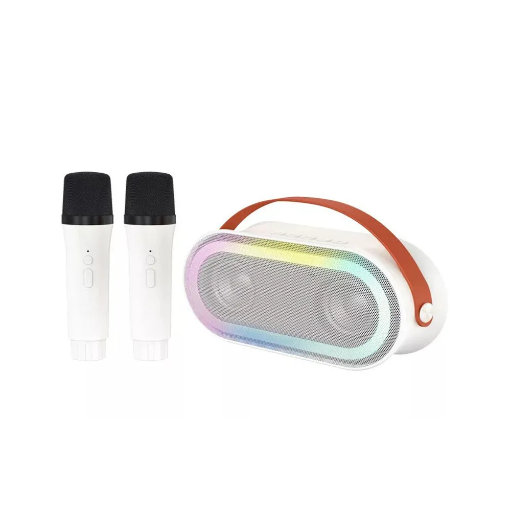 Karaoke Bluetooth Mikrofon P6 beli