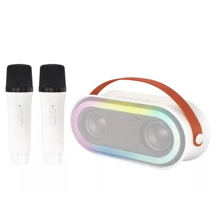 Karaoke Bluetooth Mikrofon P6 beli