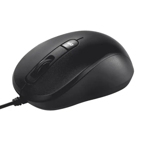 MU101C Blue Ray USB crni miš