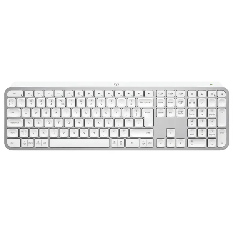 MX Keys S Wireless Illuminated tastatura Pale Grey US