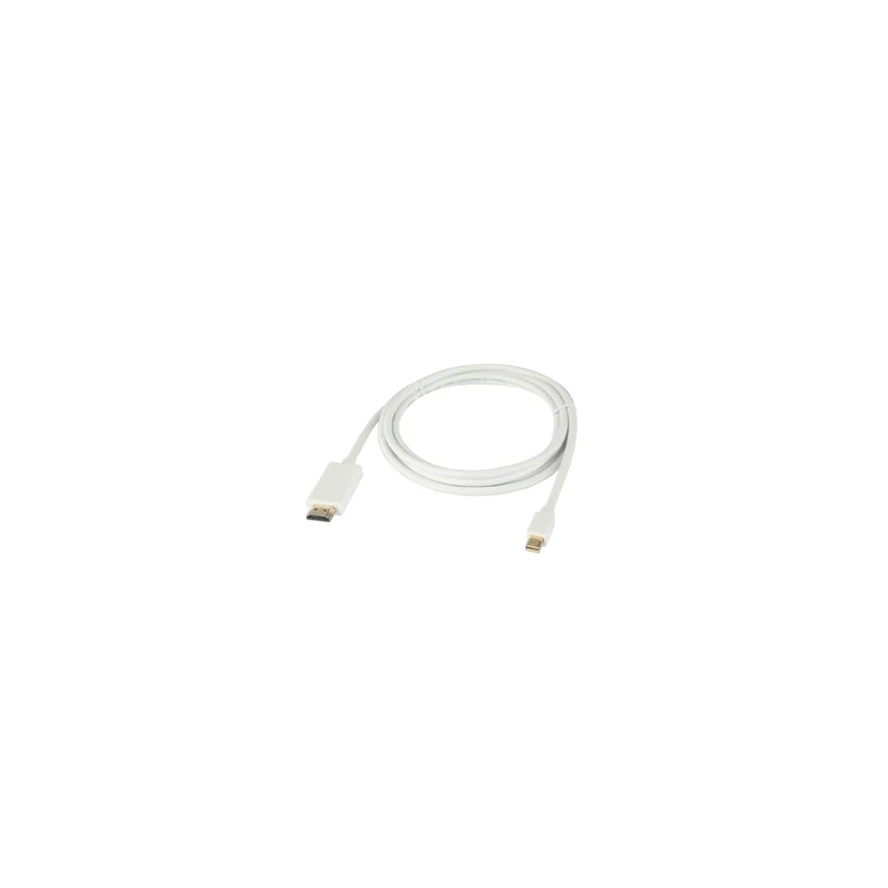 Mini DisplayPort (M) - HDMI (M) (aktiv mod) 1.8m beli