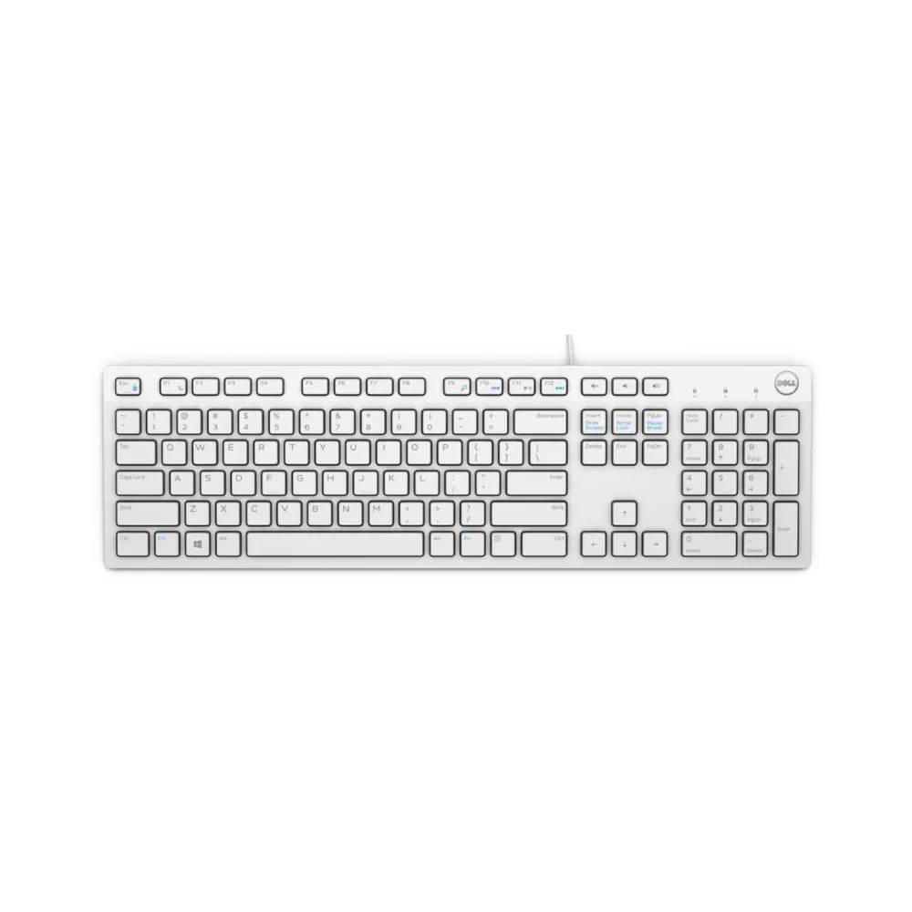 Multimedia KB216 USB US tastatura bela