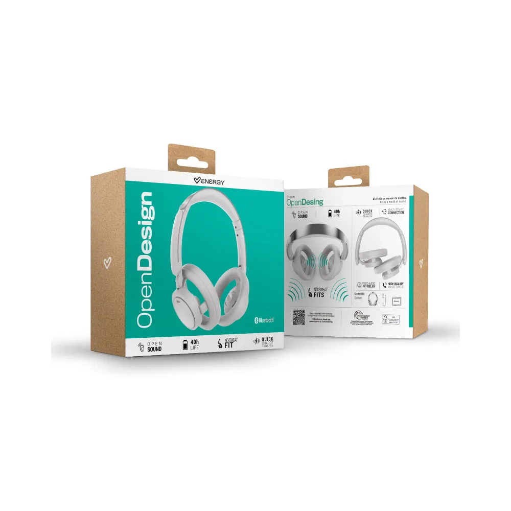 OpenDesign Headphones White (M50060)