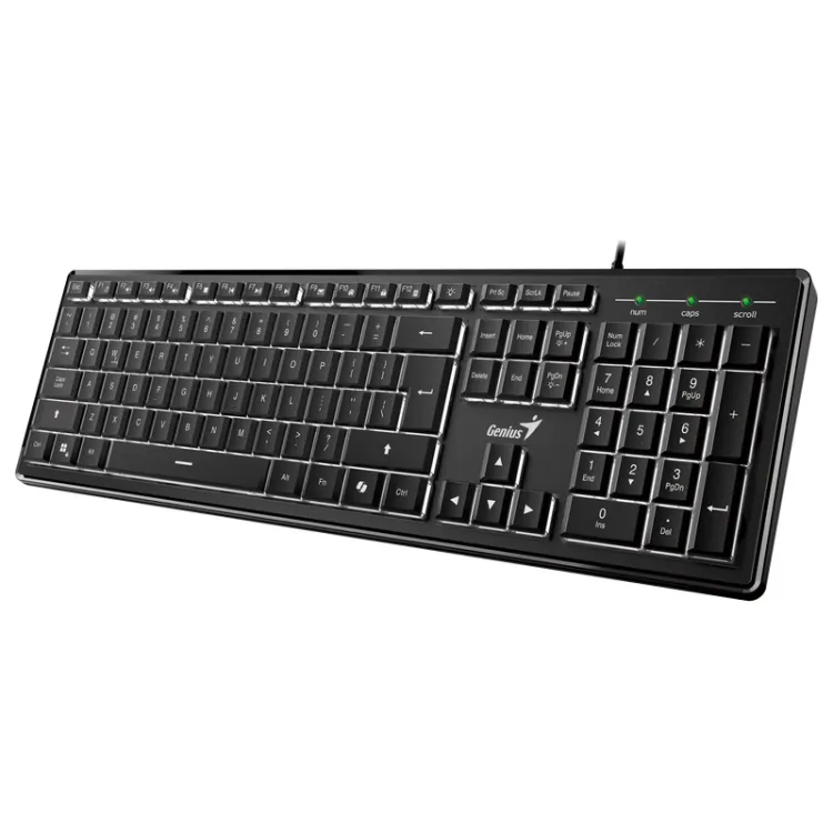 SlimStar 820 USB YU crna tastatura