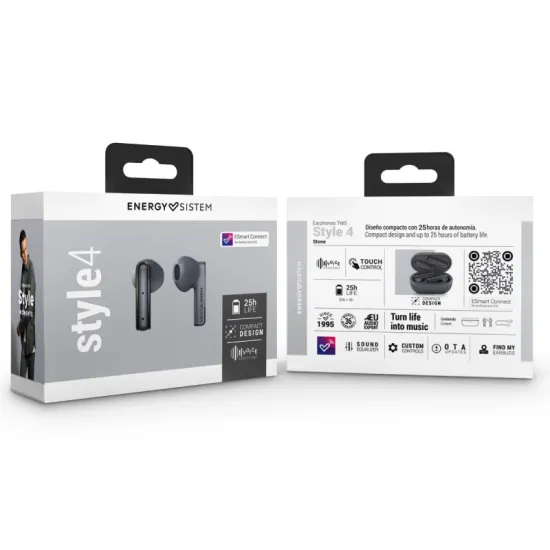 Style 4 Stone True Wireless slušalice crne (M45350)