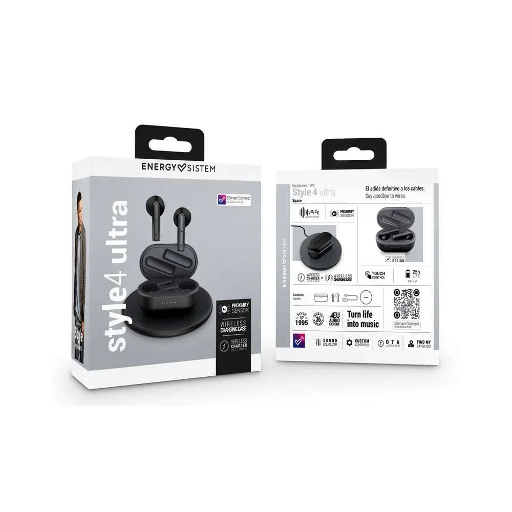 Style 4 Ultra Space True Wireless slušalice crne (M45346)