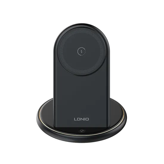 WL02 5u1 Wireless 30W Punjač crni