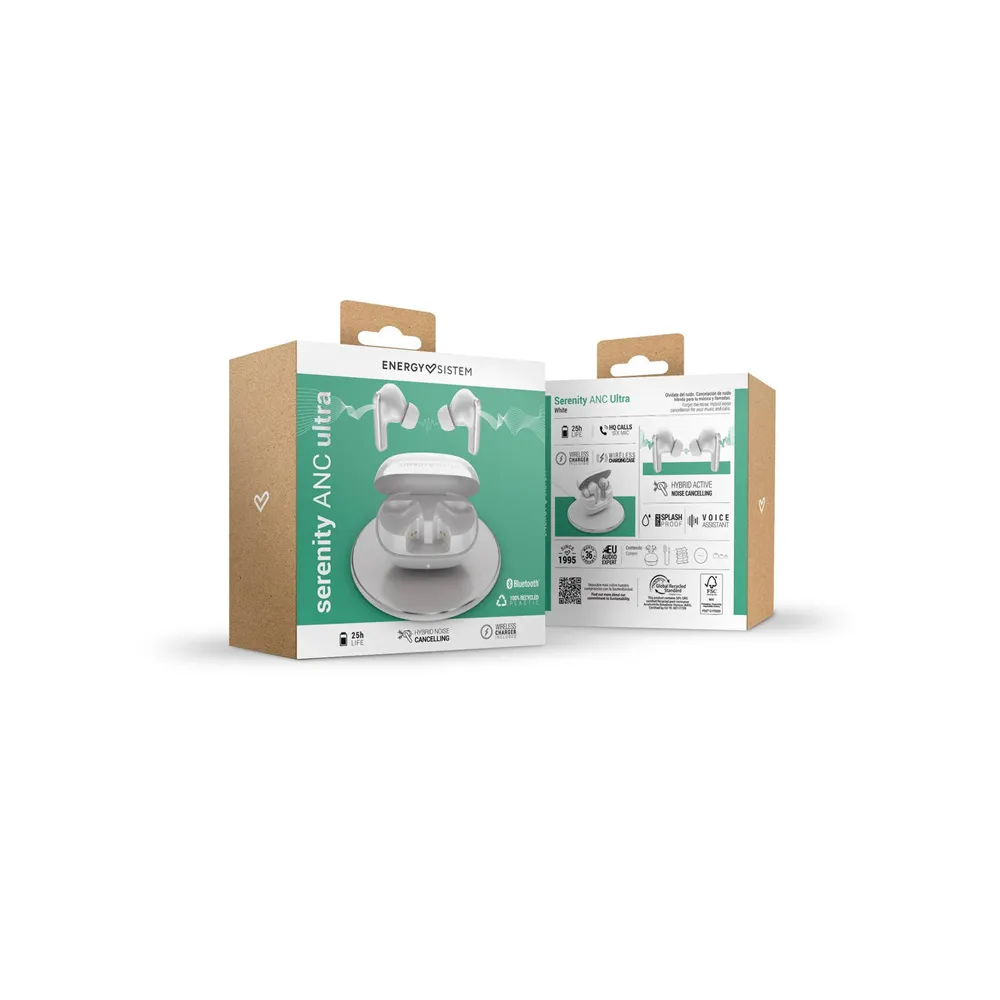 White Serenity ANC Ultra Bluetooth slušalice bele (M45935)