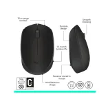 LOGITECH Wireless Mouse M171 Black, 1000 DPI, 3 buttons, 1xAA Battery