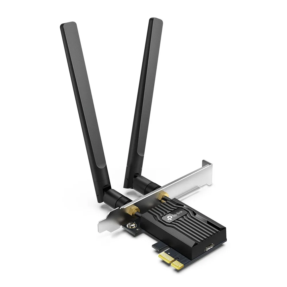 TP-LINK ARCHER TX55E AX3000 Wi-Fi 6 Bluetooth 5.2 PCIe Adapter
