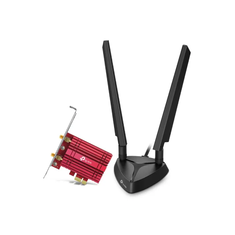 TP-LINK ARCHER TXE75E AXE5400 Wi-Fi 6E Bluetooth 5.3 PCIe Adapter
