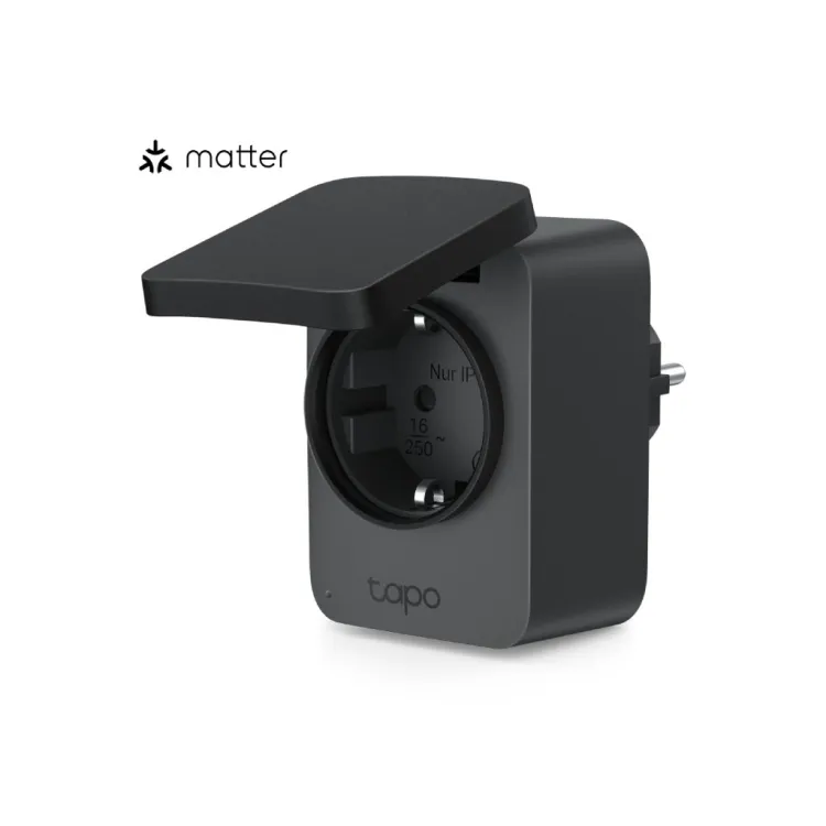 TP-LINK TAPO P410M Smart WiFi Outdoor Plug, IP54 Splashproof