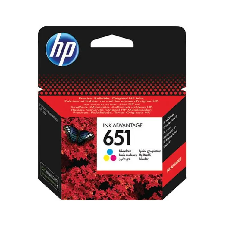 HP 651 Tri color ink advantageCartridge