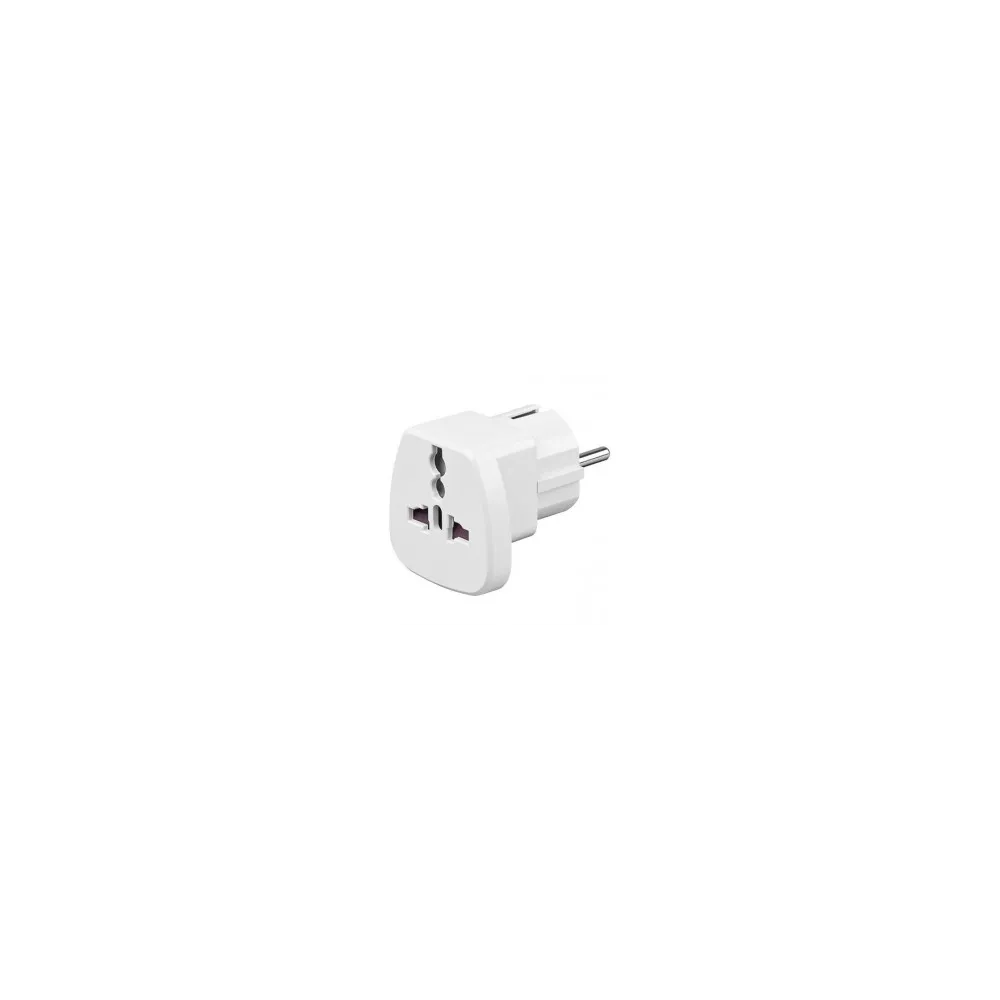 E-GREEN Adapter Euro utikač - UK utičnica bijeli