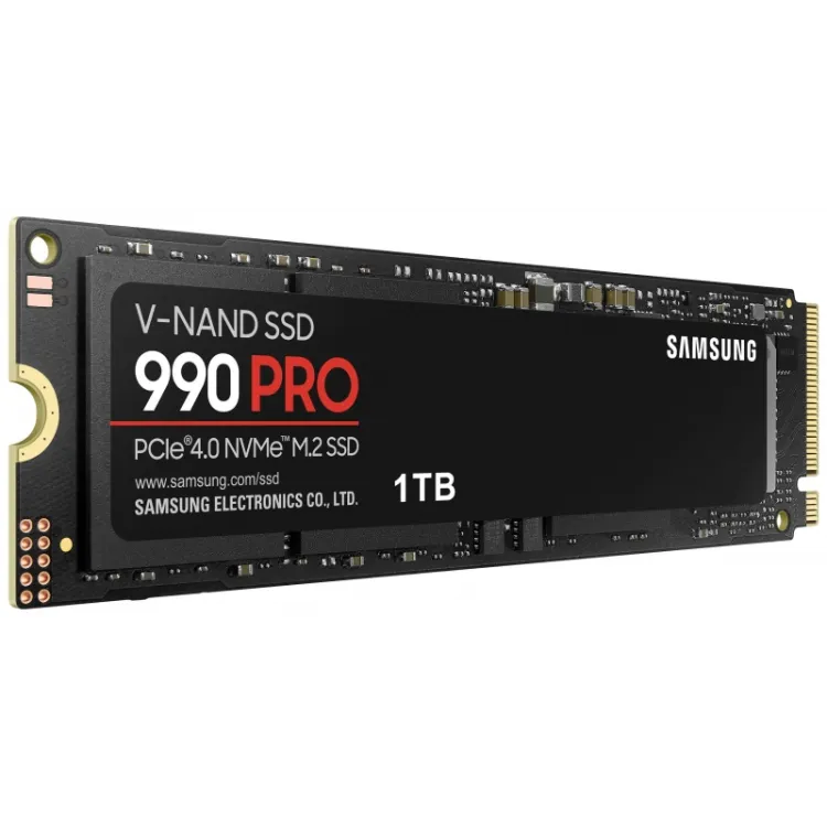 Samsung SSD 1TB m.2 990 PRO NVMe (r/w: 7450/6900 MBs)