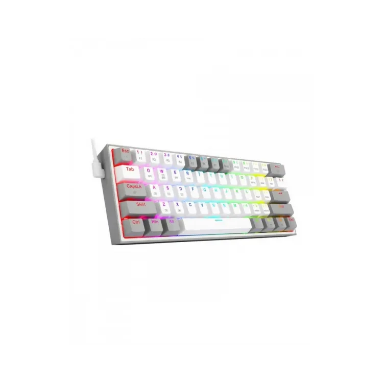 Redragon Tastatura Fizz Pro White/Grey K616 RGB Wireless/Wired Mechanical Gaming Keyboard
