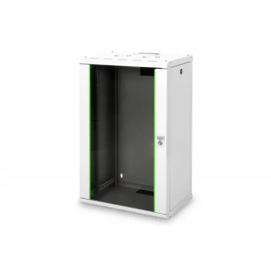 Digitus 20U network rack, wall, 19 Unique 998x600x450 mm, sivi