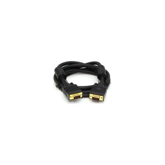 E-GREEN Kabl VGA D-sub M/M 1.8m HQ sa feritima crni