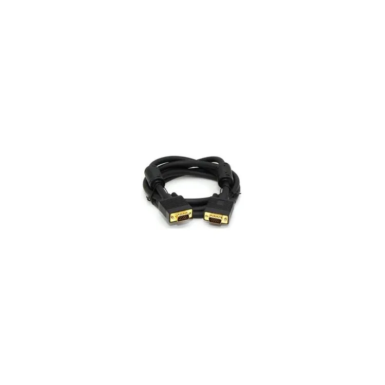 E-GREEN Kabl VGA D-sub M/M 1.8m HQ sa feritima crni