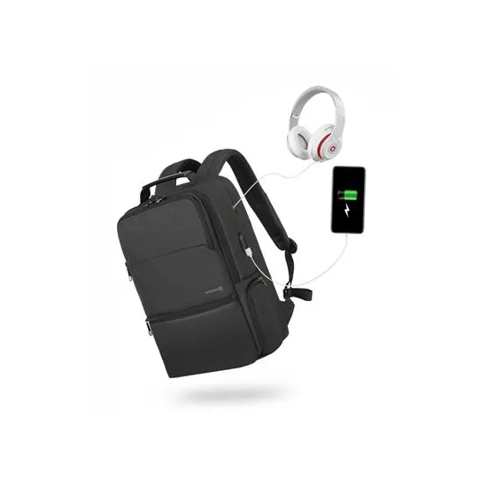 Swissten Ranac za laptop 15.6″ crni