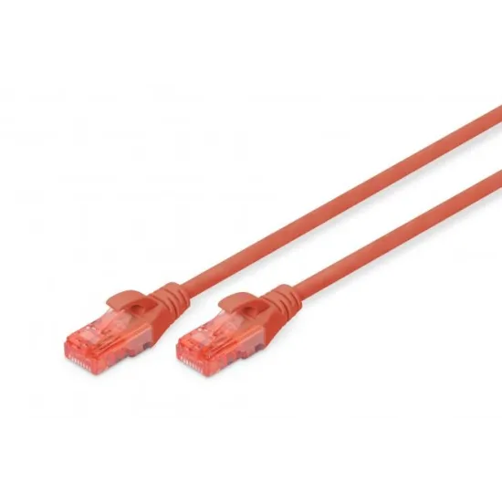 Digitus Kabl UTP patch CAT6 0.5m crveni