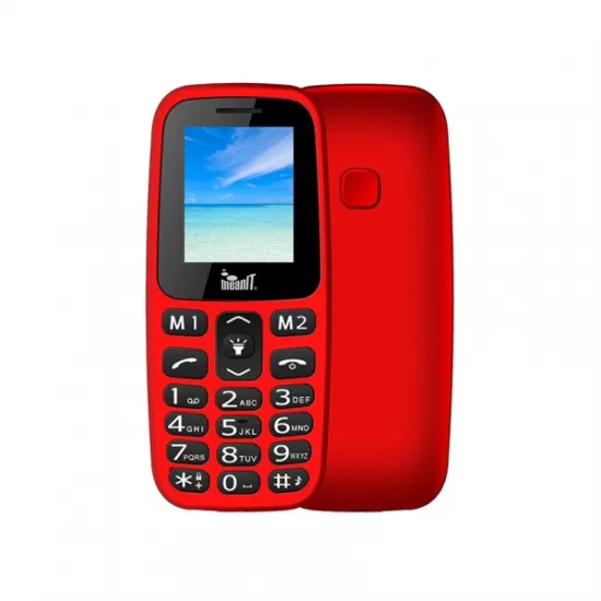 MeanIT Mobilni telefon VETERAN I- crveni