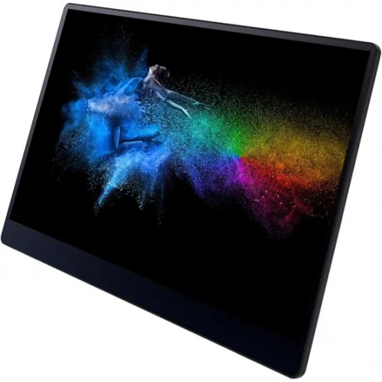 PFU Ricoh Monitor 15.6 Portable 150BW, 1920×1080 (FHD), OLED panel, 60Hz, 1 ms, 100000:1, 300 cd/m², USB-C (DP Alt mode) ×2, wir