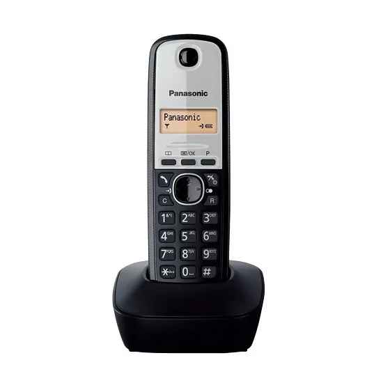 PANASONIC Fiksni telefon DECT KX-TG1911FXG crno-srebrni