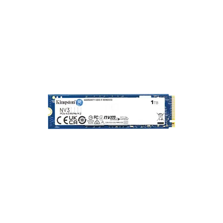 Kingston SSD 1TB m.2 NVMe SNV3s (r/w: 6000x4000 MBs)