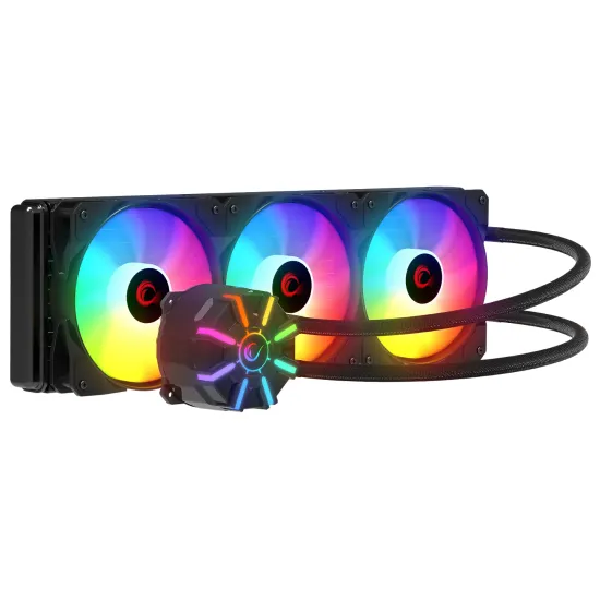 Rampage CPU Cooler HELIOS C3 360 RGB (1700, 1200, AM5, AM4)