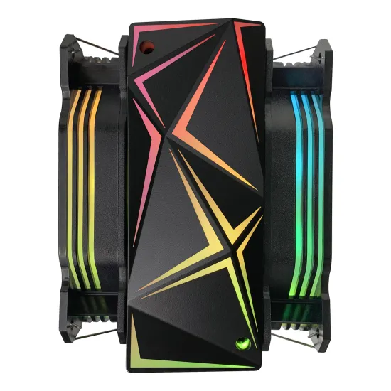 Rampage CPU Cooler OCTAGON C60 Dual ARGB (1700, 1200, AM5, AM4)