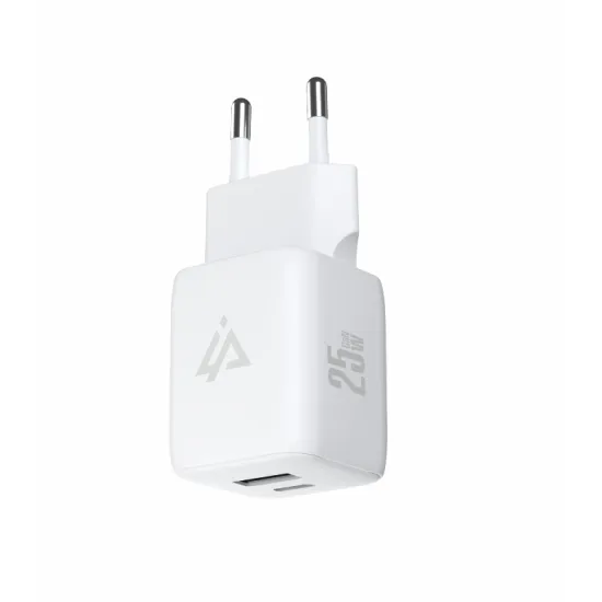 iPEAX Adapter GaN 25W (USB-C + USB-A) White