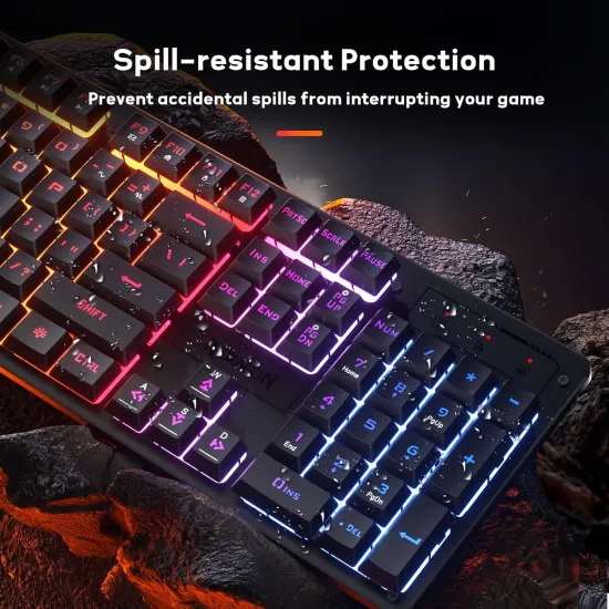Redragon Tastatura Netherbane K521 RGB Wired Black Gaming