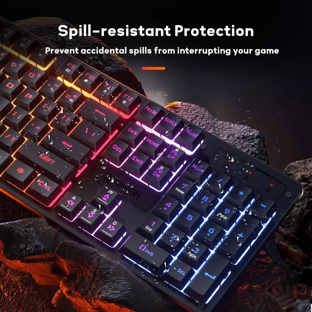 Redragon Tastatura Netherbane K521 RGB Wired Black Gaming