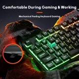 Redragon Tastatura Netherbane K521 RGB Wired Black Gaming