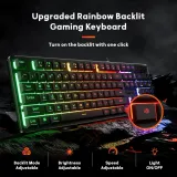 Redragon Tastatura Netherbane K521 RGB Wired Black Gaming