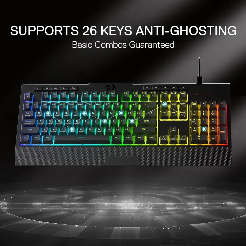Redragon Tastatura Shiva Lite K525 RGB Gaming