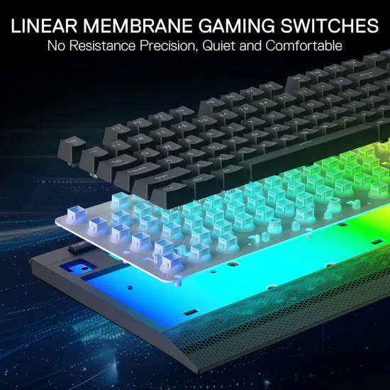 Redragon Tastatura Shiva Lite K525 RGB Gaming