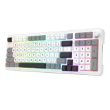 Redragon Tastatura Bragi Pro MK688 Wired&2.4G&BT White