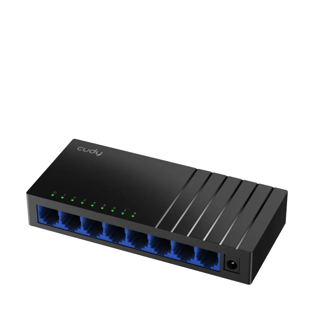 CUDY Switch GS108D 8-Port Gigabit Desktop