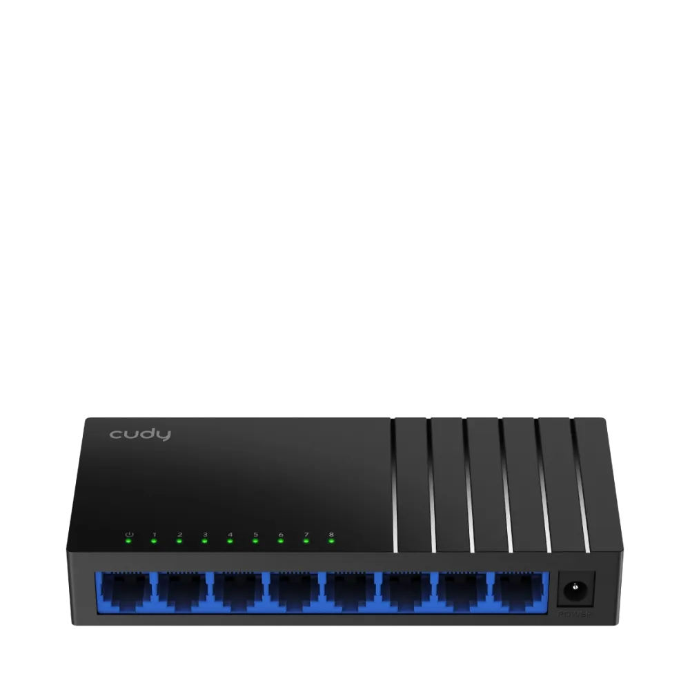 CUDY Switch GS108D 8-Port Gigabit Desktop