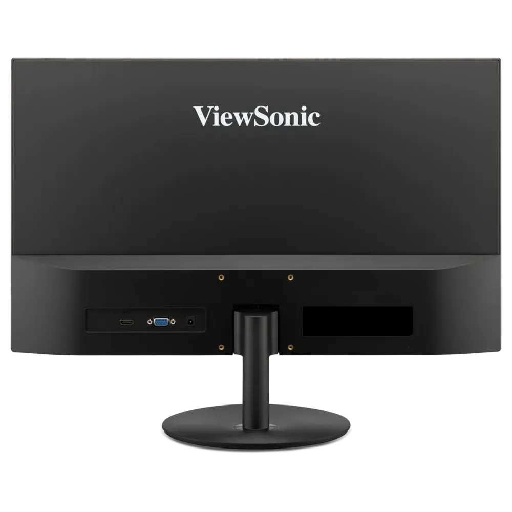 ViewSonic Monitor 24 VA24E2-H, 1920×1080 (FHD), IPS panel, 100Hz, 1 ms (MPRT), 1000:1, 250 cd/m², Adaptive Sync (VRR), HDMI + VG