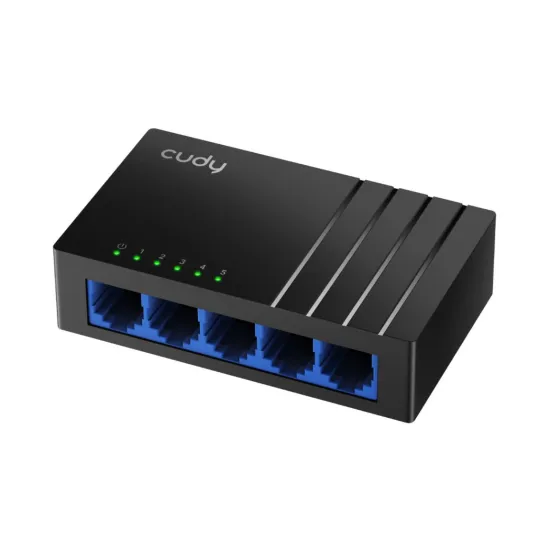 CUDY Switch GS105, 5x 10/100/1000Mbps, unmanaged, metal