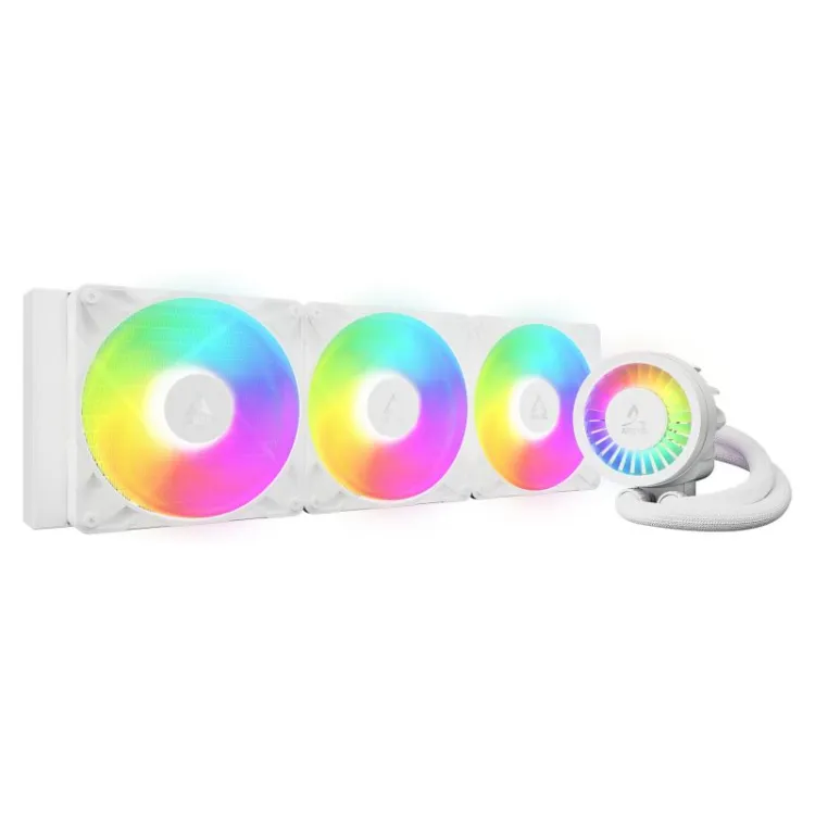 Arctic Cooling CPU Cooler Wasserkühlung Liquid Freezer III 280 A-RGB White