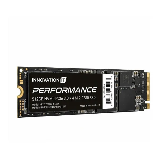 Innovation IT SSD 512GB M.2 Performance NVMe PCIe 3.0 x 4 bulk QLC