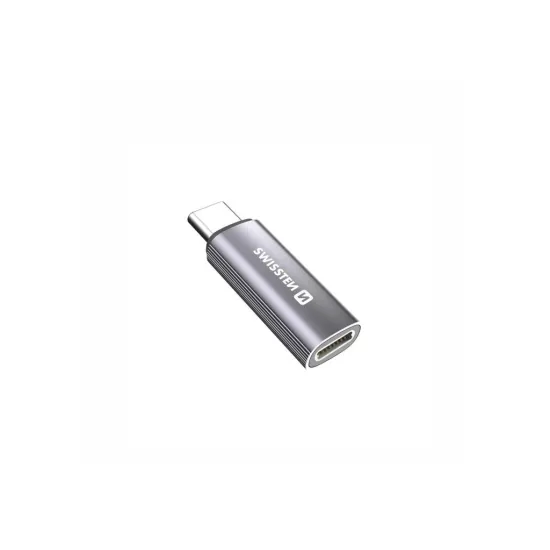 Swissten CHARGING ADAPTER USB-C (male) / LIGHTNING (female) SILVER